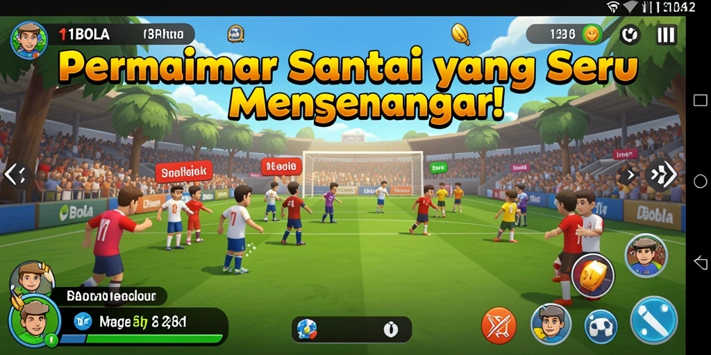 Tampilan gameplay seru dan menarik dari 11BOLA.