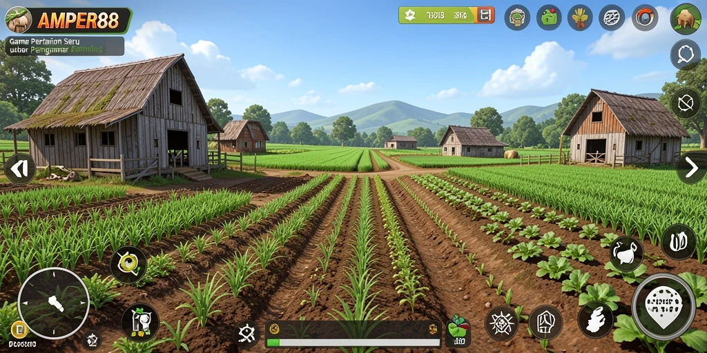 Tampilan gameplay <strong>AMPER88</strong> yang penuh warna dan interaktif.