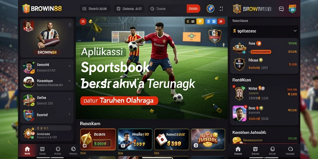 Tampilan menarik dari BROWIN88 saat bertaruh pada olahraga.
