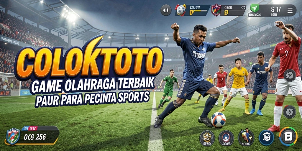 Tampilan gameplay menakjubkan dari COLOKTOTO yang menyuguhkan olahraga seru.