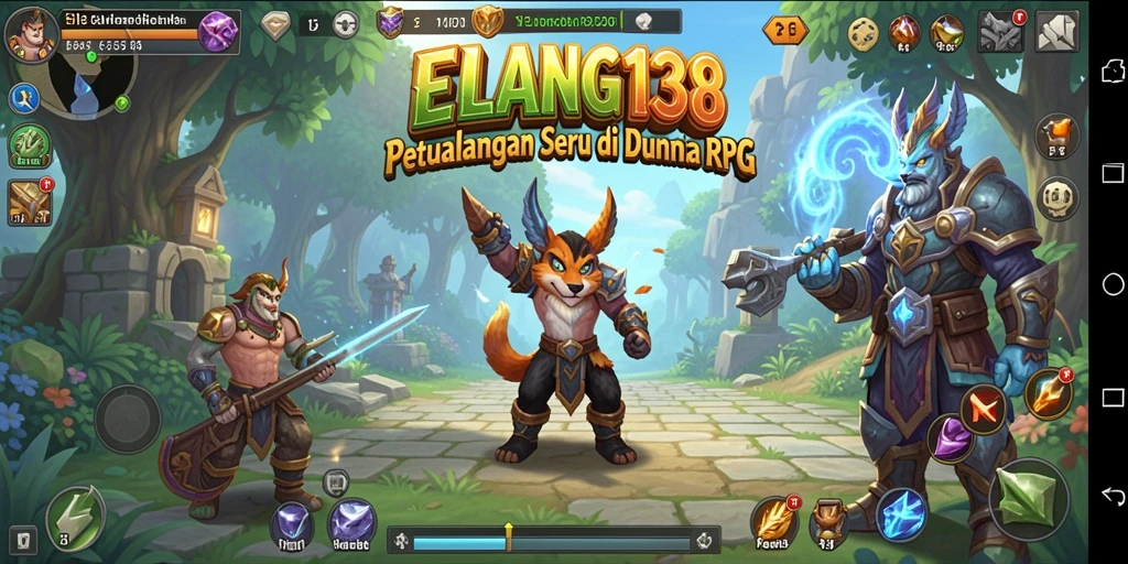 Tangkapan layar permainan ELANG138 dengan aksi RPG seru.