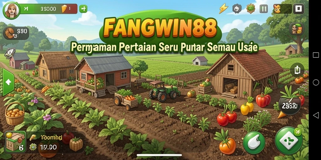 Tampilan gameplay seru dalam FANGWIN88 yang penuh warna.