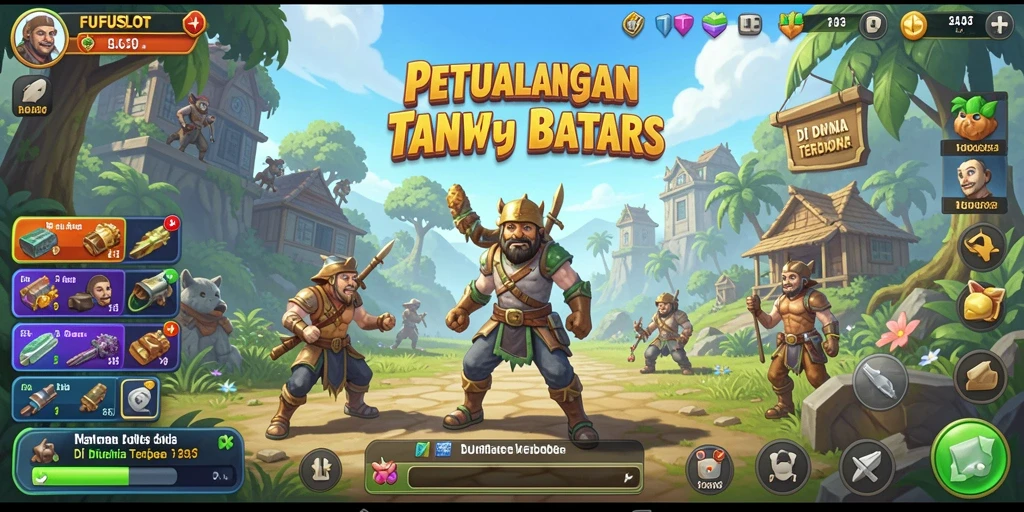 Gameplay FUFUSLOT yang imersif di dunia terbuka.