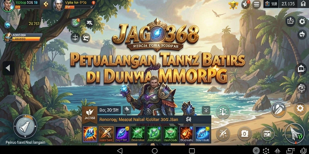 Tampilan gameplay JAGO368 dengan grafik memukau dan aksi yang intens.