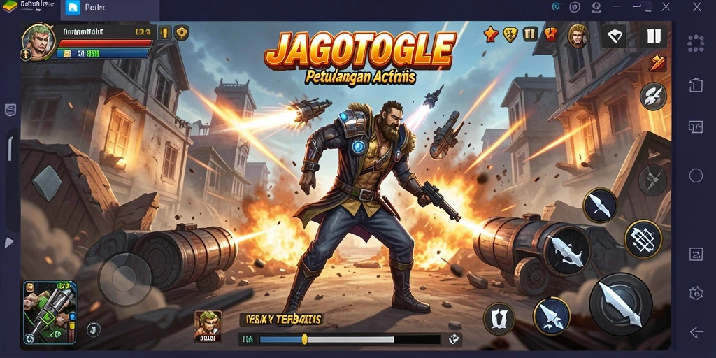 Tangkapan layar JAGOTOGEL menampilkan aksi seru dalam gameplay.