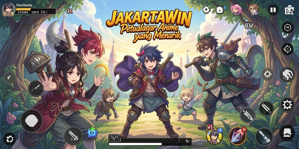Tampilan gameplay menakjubkan di JAKARTAWIN.