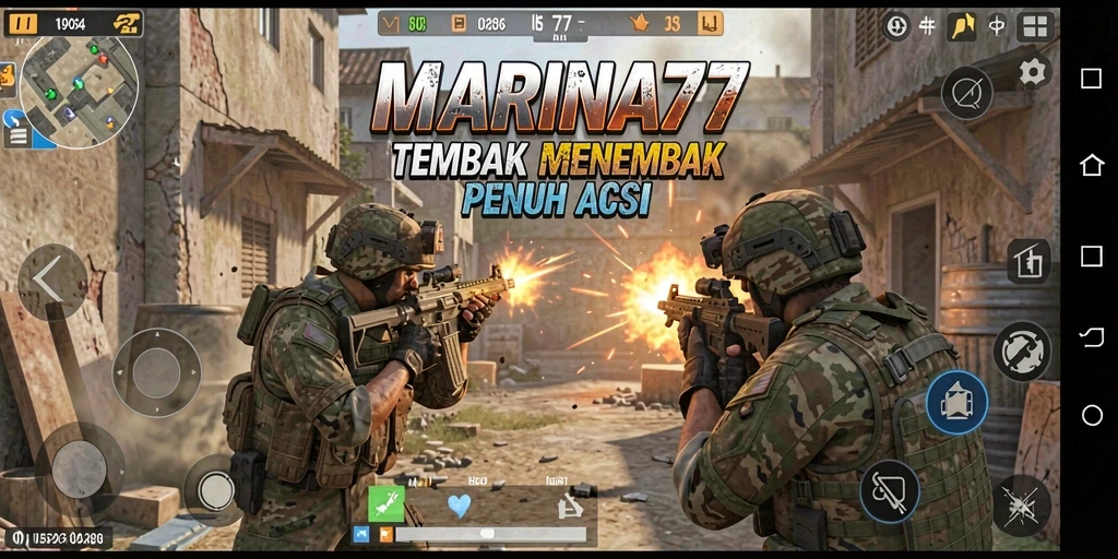 Gameplay seru di MARINA77 dengan aksi tembak menembak.