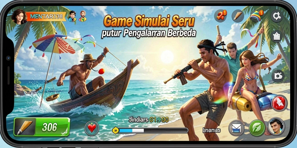 Screenshot MENTARI138 menampilkan pengalaman simulasi yang mendebarkan.
