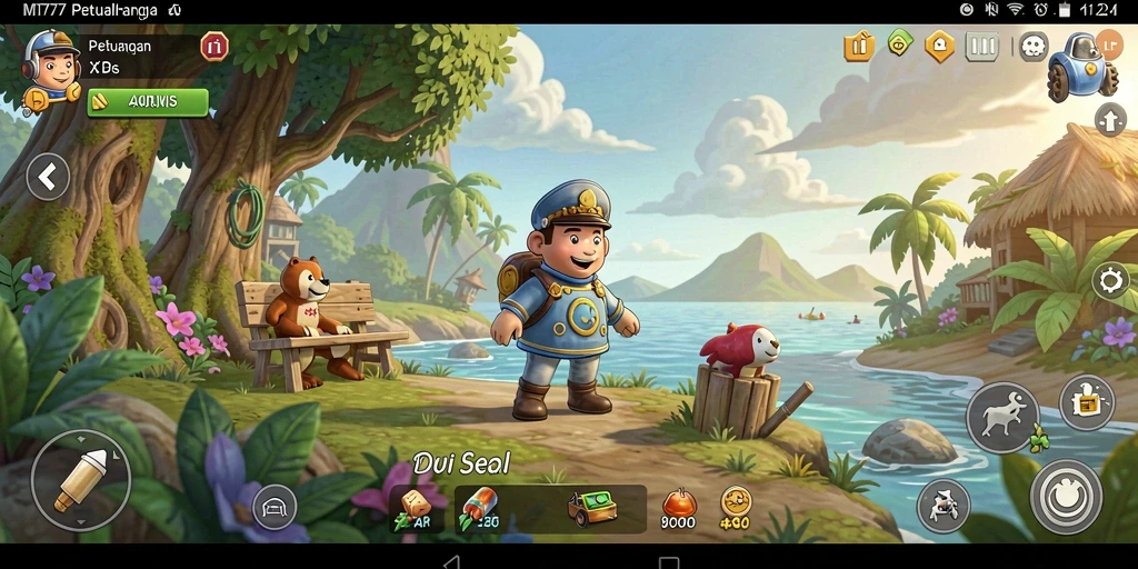 Screenshot gameplay <strong>MT777</strong> yang penuh warna dan menyenangkan.
