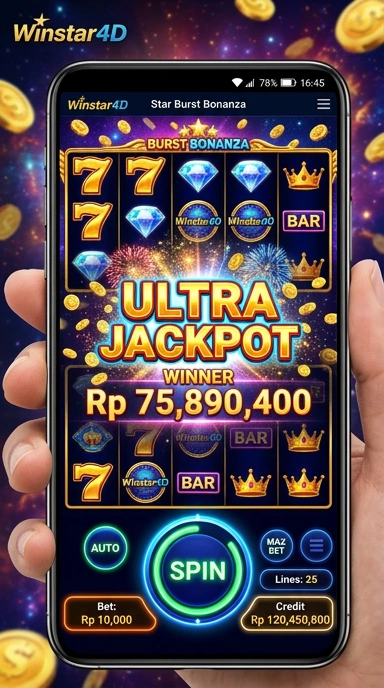 Screenshot fitur unggulan yang ditawarkan oleh Winstar4D.